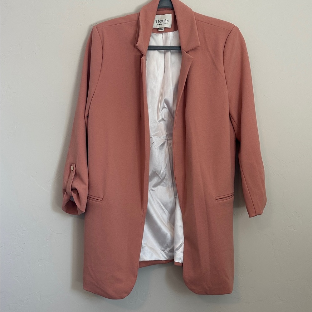 Stoosh Pink Oversized Blazer